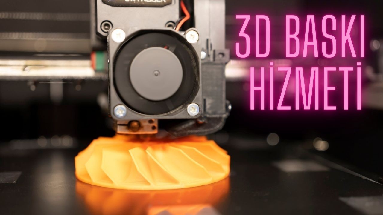3d Baskı Tasarım Tarama Hizmeti